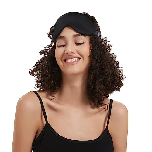 Alaska Bear Sleep Mask Silk Eye Cover with Shaped Pad, Machine Washable — view 6