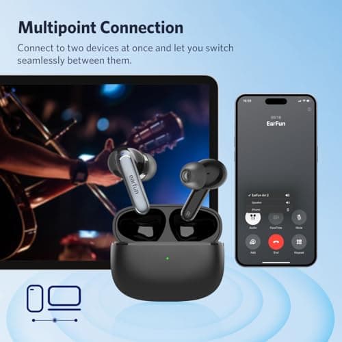 EarFun Air 2 Wireless Earbuds, Hi-Res Sound — view 5