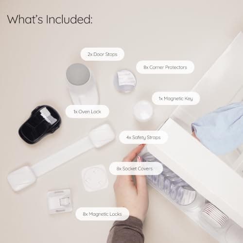 BABYGO® Baby Proofing Kit for Home & Kitchen, Child Safety Set — view 3