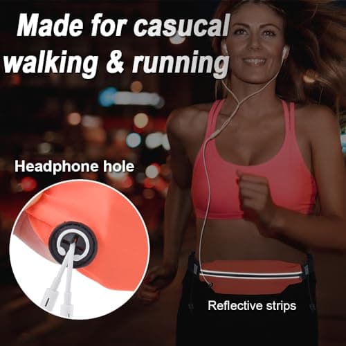 Slim Running Belt Race Number Belt Runners Pouch Triathlon Race Belt BIB Holder with 6 Energy Gel Loops for Workout, Jogging, Triathalon, Marathon, Running and Cycling, 04 Yellow, One Size — view 4