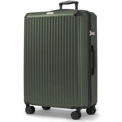 LUGG Sky Rover 32 Inch Suitcase Hard Shell Luggage, Strong & Lightweight with Secure TSA Lock, Smooth 360° Wheels, Internal Pockets, Airline Approved (86x58x31cm) – 5 Year Warranty