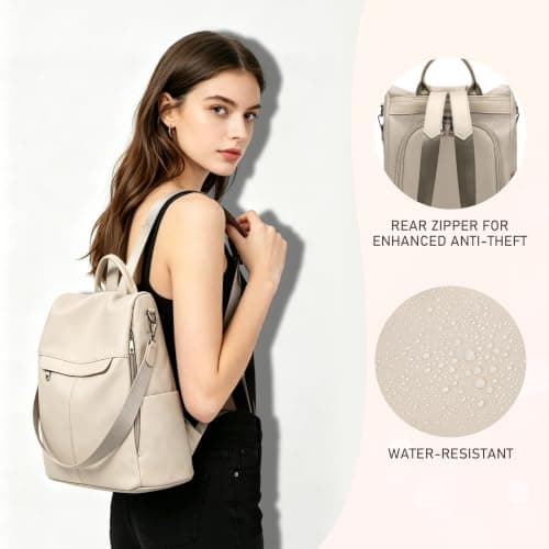 shepretty Backpacks Anti Theft Women Travel Rucksack Shoulder Bag,B648,8888-l. — view 2