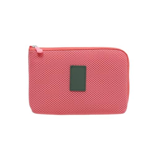 SAFIGLE Shockproof Digital Storage Pouch Small Polyester Red for Earphones
