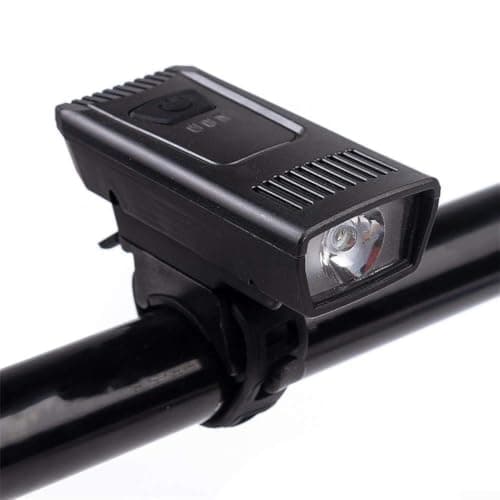 LED Cycling Headlight Rechargeable for Outdoor Sports(Gold) — view 2