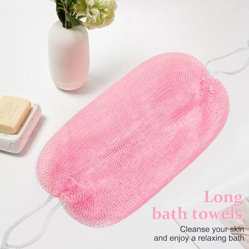 Starhot African Net Sponge with Knots, 1 Pack, Back Scrubber, 30 Colours — view 3
