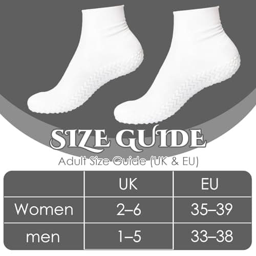 JTENGYAO 2 Pairs Verruca Socks for Swimming Waterproof Non Slip Swim Socks — view 4