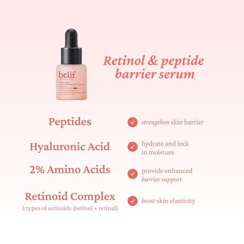 belif Super drops - discover glowing skin mini kit | Travel size, gift set, hyaluronic hydrating serum, peptide firming serum, vitamin C brightening serum, Korean skincare, Korean beauty (6ml x 3) — view 5