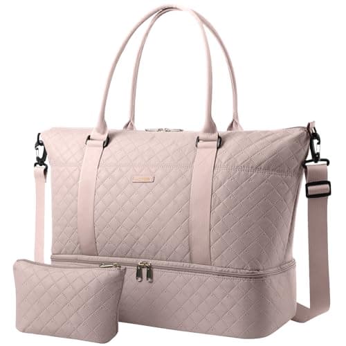 HOTOR Travel Bags for Women - Large Carry on Luggage Weekend Bag Foldable