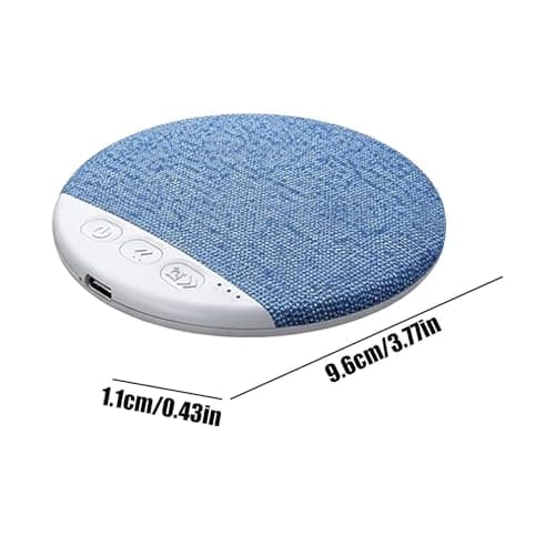 Pillow Speaker, Built-in White Noise Hi-Fi Sound, Slim Sleep Pillow Speaker Wireless, Side Sleeper Bedside Travel Meditation Music Audiobooks Podcasts — view 2