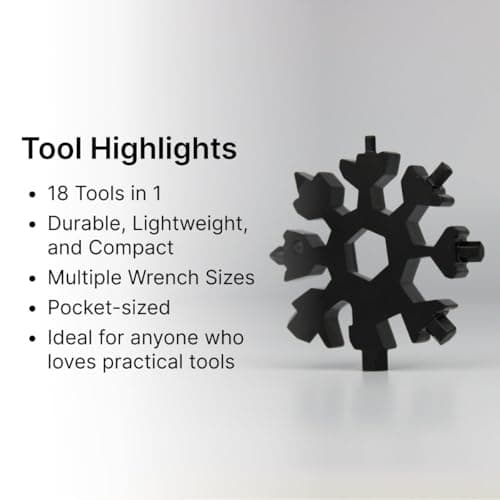 Domira Keyring Multi Tool – Mini Pocket Screwdriver Set with Extension Rod, Bottle Opener, EDC Keychain Gadget, Camping Tool, Small DIY Gifts for Men, Cool Tools 18 in 1 — view 5