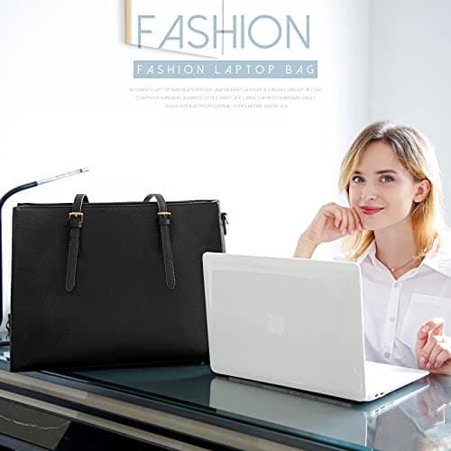 NUBILY Laptop Bags for Women 15.6 inch Large Tote Bag Ladies Handbag Business Work Bag — view 2