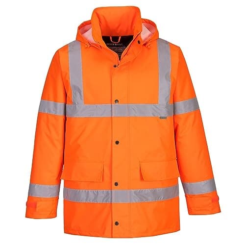 Portwest S460 Hi-Vis Winter Traffic Jacket Waterproof Padded