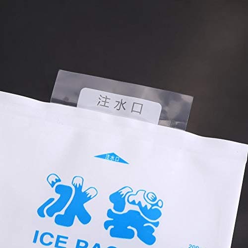 Reusable Ice Pack, 10 Pack Freezable Cold Packs, Flexible Freezer Cold Packs for Lunch Cooler Bag Picnics Camping Travel Cool Box(200ml) — view 4