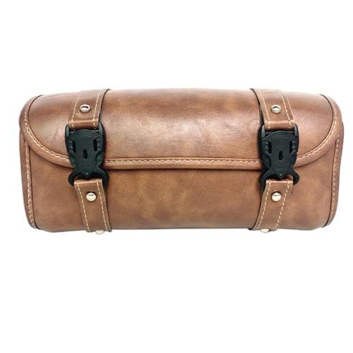 Motorcycle Tail Bag,Outdoor Motorcycle Luggage Bag Carrier | Leather Storage Organizer Gear Pouch for Men Women Bike Luggage Cycling Accessories Electric Scooter Road Trip Travel