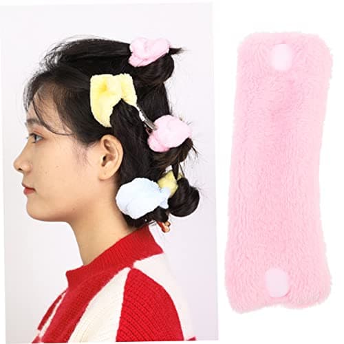 6pcs Sleeping Hair Curlers Coral Fleece Heatless Styling Tool — view 6