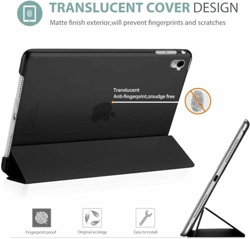 Smart Case For For iPad Mini 4 (2015) / Mini 5 (2019) Models A1538, A1550, A2133, A2124, A2126 Shockproof Protective Book Case, Ultra Slim Magnetic Cover (Grey) — view 4