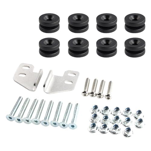 Motorcycle Tail Bag Mounting Kit – Stainless Steel Bracket Set | Rubber Washer Mounting Hardware – Secure Fixing Accessories for Side Box Luggage Rack Installation — view 6