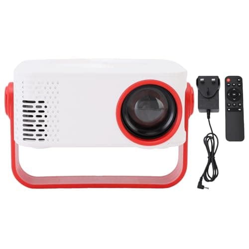 Lazmin112 1080P Portable Projector, Full HD WiFi Mini Projector with 360 Degree Rotation Auto Correction, Compatible with TV Stick Laptop Smartphone for Home Outdoor Movie Gaming (UK Plug) — view 6