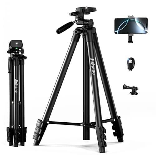 71 Inch Lightweight Tripod for Camera & Phone with Wireless Remote