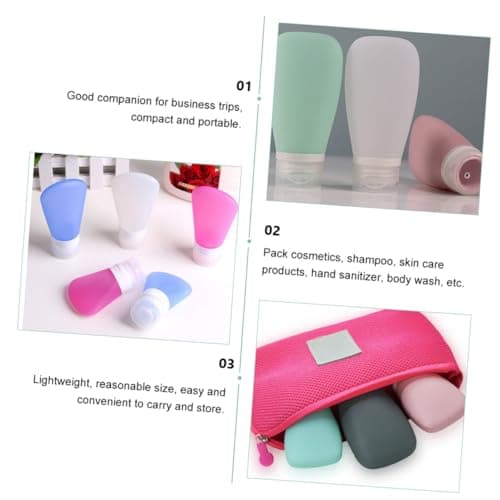 4 Pack 38ml Silicone Subpackaging Bottles for Travel and Business — view 5