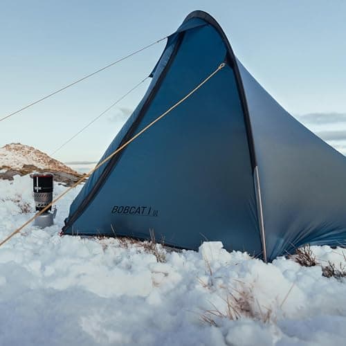 OEX Bobcat I Ultralight 1 Man Tent, Backpacking, Wild Camping and Hiking, Under 1kg, 3 Season, Porch, Sil/Nylon Waterproof, Trekking and Expedition, Blue — view 6