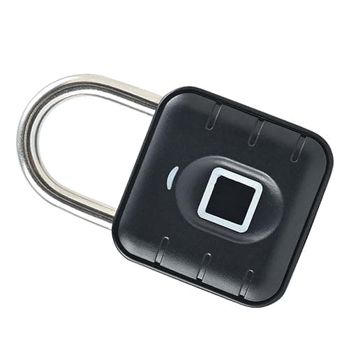 Chiyyak Rainproof Smart Biometric Fingerprint Lock Keyless Cabinet Door Lock, Durable Waterproof Small Lock for Handbags, Suitable for Multiple Fingers — view 3