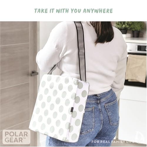 Polar Gear Baby Booster Seat Dining Chair - Toddler Booster Seat, Polka Dot — view 4