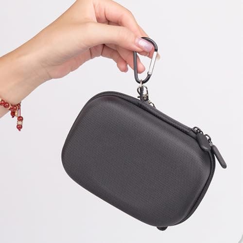 EVA Hard Speaker Case Compatible with JBL GO 5 / GO 4 / GO 3 Portable Bluetooth Speaker Travel Protective Cover Storage Bag (Case Only) — view 5