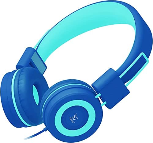 Yomuse C89 Kids Headphones Wired 3.5mm Aux Nylon Cable