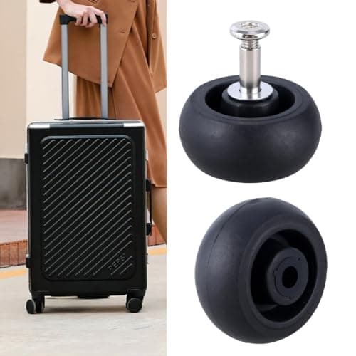 Vexandrie 4Pcs 40x18mm Black Suitcase Repair Kits — view 6