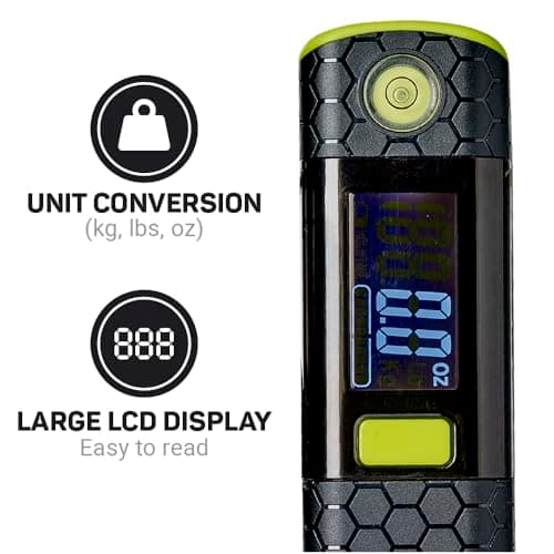 Go Travel Ultra Digital Luggage Scale, 50kg Capacity with Strap, Backlight — view 4