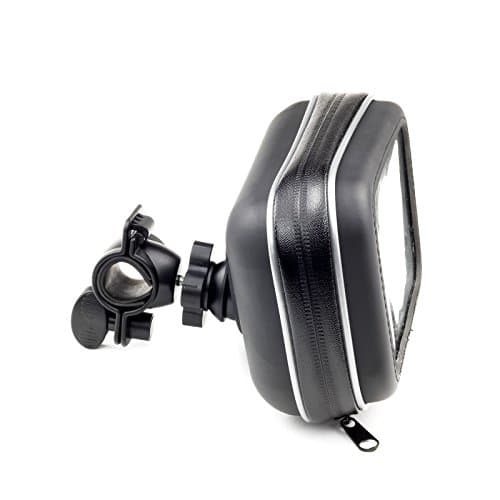 Motorcycle Handlebar Bike Mount Holder With Waterproof Case For Garmin Nuvi 2595LMT 2585TV 2545LMT 2545 2515LT 2515 2595LM GPS Sat Nav — view 2