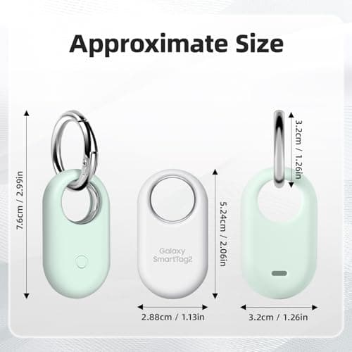 LETREEN Smarttag2 Case, 4 Pack Silicone Smart Tag 2 Cases — view 3