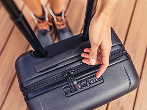 Gregory Quadro Pro Hardcase 22 Inch Hardshell Carry-on Travel Luggage, TSA Lock, Collapsible Handle, Total Black, Total Black, One Size, 22l — view 5