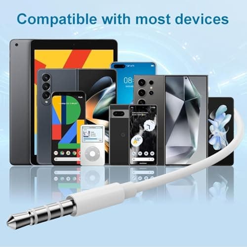 2 Pack 3.5mm Wired Headphone Plug, 3.5 mm headphones In-Ear Earphones, Noise Isolating with Built-in Microphone & Volume Control Compatible with Phone Pad Pod MP3 MP4 Samsung Laptop — view 5