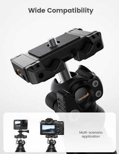 Lamicall Mobile Phone Tripod, Flexible Camera Tripod With Remote — view 2