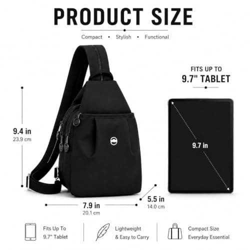 Hidreat 3 in 1 Anti Theft Bags for Women, Oxford Antitheft Crossbody Bag Convertible Backpack — view 6