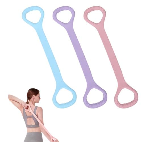 3pcs Resistance Bands with Handles, Exercise Bands Set for Home Workout