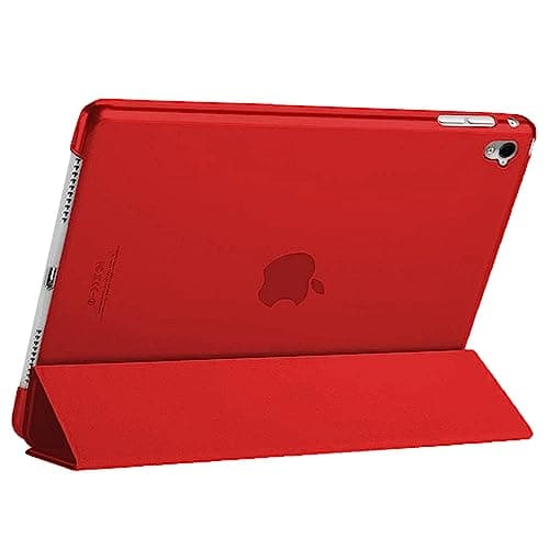 For Apple iPad 9th / 8th / 7th Generation Case Cover (2021/2020/2019) (10.2 Inch) Smart Magnetic Ultra Slim Stand Cover Auto Wake/Sleep For iPad 9 / iPad 8 / iPad 7 (Red) — view 2