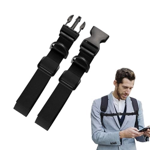 Adjustable Chest Strap for Backpack with Quick Release - Support Strap for Children and Adults | for Hiking, Mountaineering, Camping, Travel Bags and Trekking Backpacks — view 6