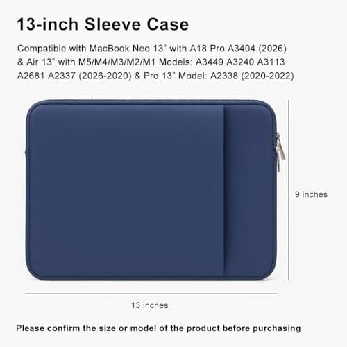 MasiBloom Laptop Sleeve Case for 2026 MacBook Neo 13 Inches — view 2
