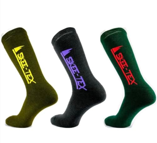 SkEETEX NORTH POLE SOCKS, Olive — view 2