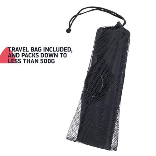 Hillington Solar Powered Camping Shower Complete with Heavy Duty 20L PVC Bag, Long Flexible Hose and Adjustable Shower Head and Temperature Display Thermometer — view 6