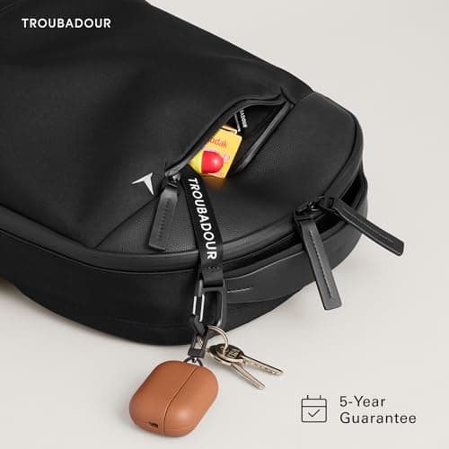 Troubadour Apex 4.0-22L Premium Laptop Backpack - Ergonomic & Water Resistant - Designed for Work and Travel - Black — view 3