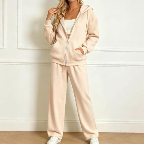 Tracksuit Womens Full Set 2 Piece Tracksuits 2026 Airport Travel Outfits — view 2