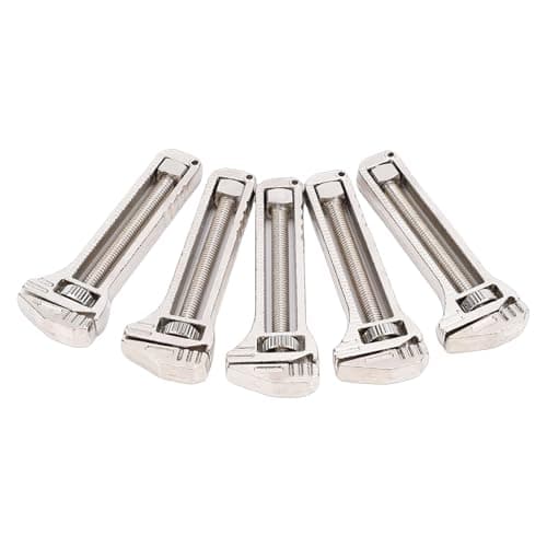 Eujgoov 5 Pack Multitool Wrench, Compact Adjustable Wrench with Bottle Opener Nail Puller Caliper for Home Camping Travel — view 2