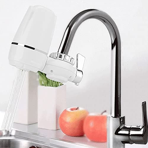 Fdit Faucet Mount Water Filter, with Washable Ceramic, Kitchen Tap — view 3