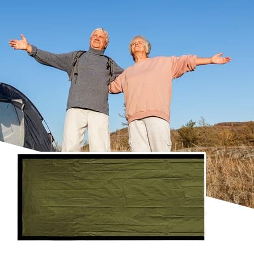 Camping Sleeping Bag | Thermal Sleep Pouch | Waterproof Portable Sleeping Warm Bag for Camping Backpacking Hiking Winter Travel Survival Stadium — view 3