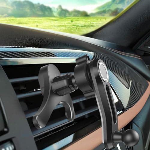Jvjggag Phone Holder Car Vent Anti-Shake Spring Clamp Universal Hands Free — view 6