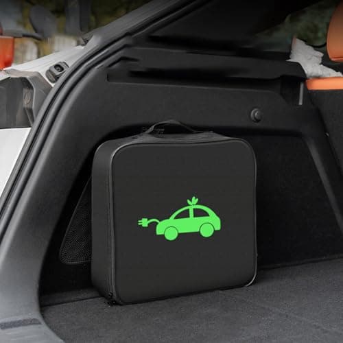 Ev Charging Cable Storage Bag Large Capacity, Oxford Fabric, Waterproof, — view 3